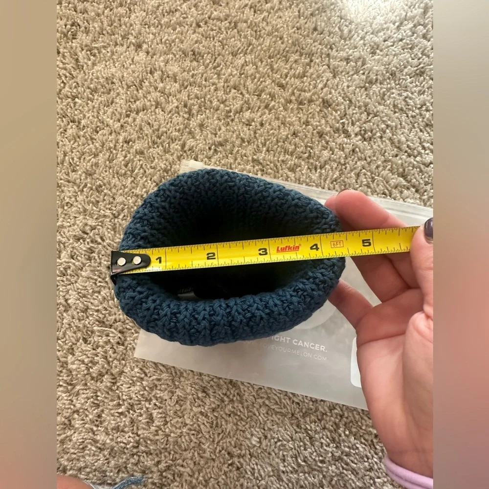 LYM Baby Pom Beanie (new with LYM bag) - Picture 6 of 7